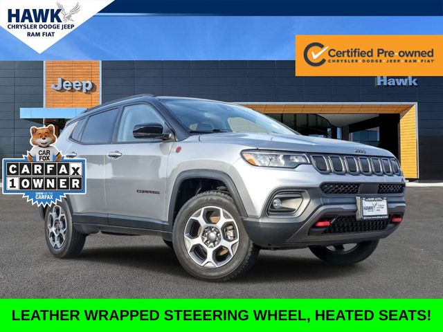 Billet Silver Metallic Clearcoat 2022 Jeep Compass SUV / Crossover Four-Wheel Drive 9-Speed Automatic