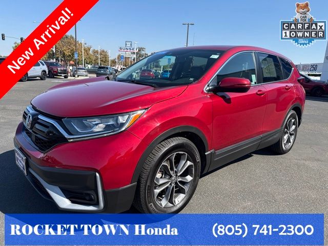 Radiant Red 2022 Honda CR-V SUV / Crossover Front-Wheel Drive Continuously Variable Transmission