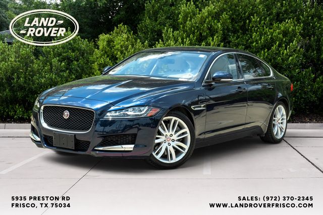 Blue 2016 Jaguar XF Sedan Rear-Wheel Drive 8-Speed Automatic