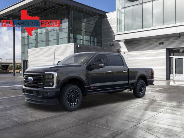 2025 Agate Black Metallic Ford Super Duty F-350 SRW Platinum 4X4 Truck