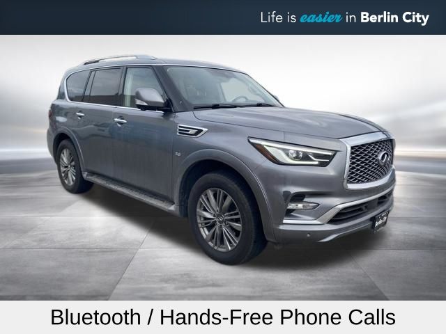 Gray (Graphite Shadow) 2020 INFINITI QX80 Luxe 4WD SUV / Crossover All-Wheel Drive 7-Speed Automatic