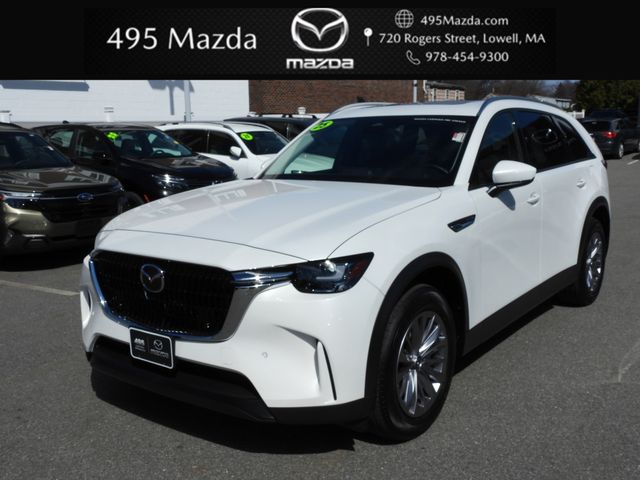 Rhodium White Premium 2025 Mazda CX-90 3.3 Turbo Preferred AWD SUV / Crossover All-Wheel Drive 8-Speed Automatic
