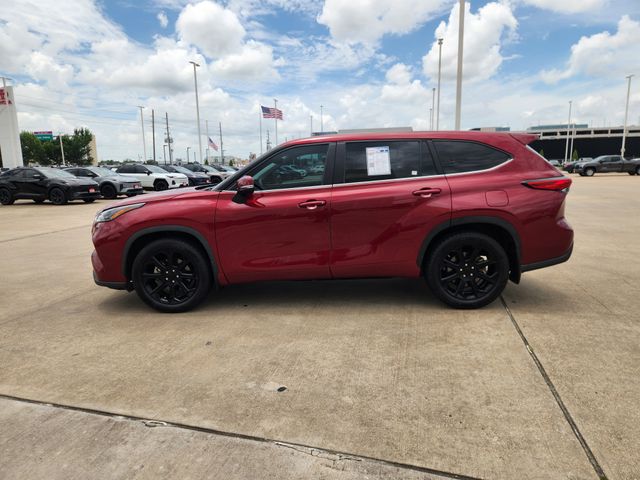 2023 Toyota Highlander LE Red at Don McGill Toyota