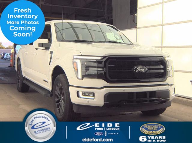 White Metallic 2024 Ford F-150 Pickup Truck Four-Wheel Drive Automatic