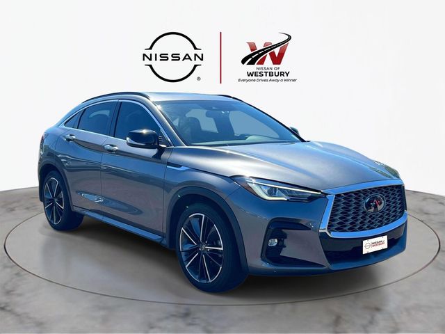 Gray (Graphite Shadow) 2023 INFINITI QX55 SUV / Crossover All-Wheel Drive Continuously Variable Transmission