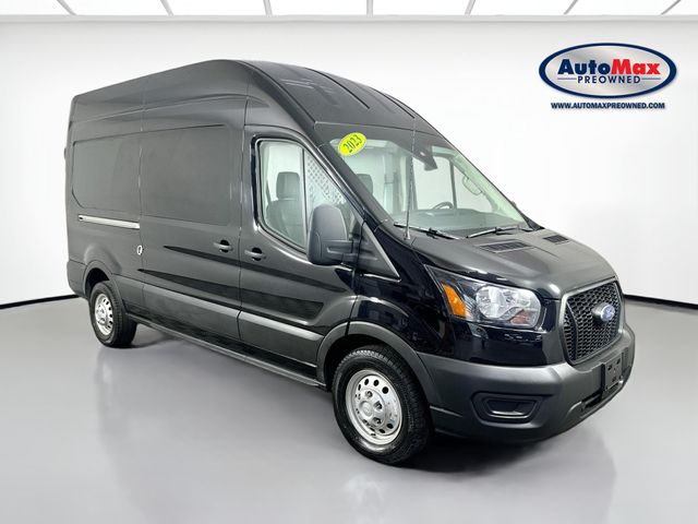 Agate Black Metallic 2023 Ford Transit Cargo Van All-Wheel Drive