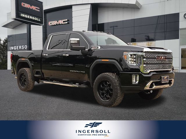 Onyx Black 2021 GMC Sierra 2500HD Pickup Truck Four-Wheel Drive 6-Speed Automatic