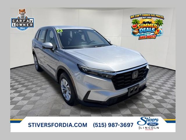 Silver 2023 Honda CR-V LX AWD SUV / Crossover All-Wheel Drive Continuously Variable Transmission
