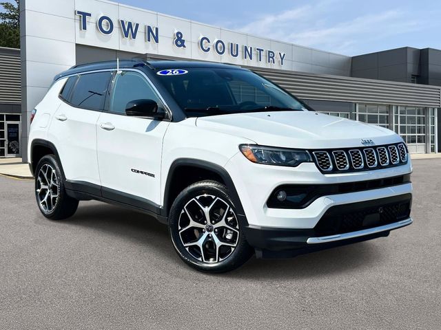 Bright White Clearcoat 2026 Jeep Compass SUV / Crossover Four-Wheel Drive 8-Speed Automatic