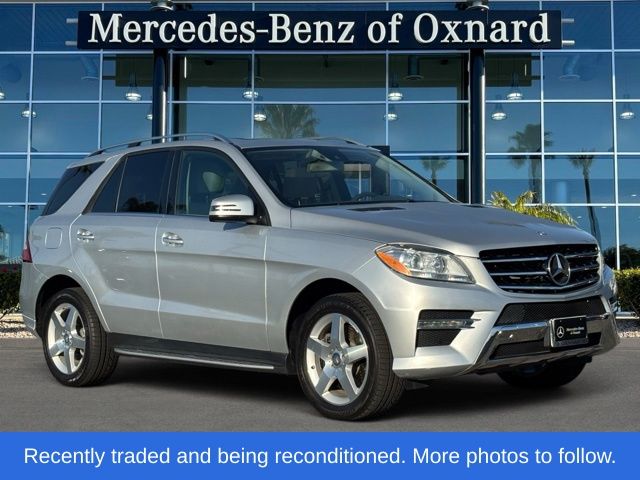 Iridium Silver Metallic 2014 Mercedes-Benz M-Class SUV / Crossover All-Wheel Drive 7-Speed Automatic