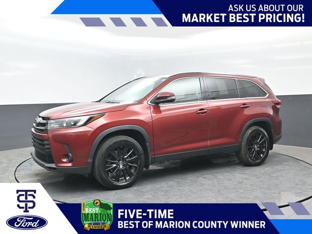 Salsa Red Pearl 2019 Toyota Highlander SUV / Crossover All-Wheel Drive 8-Speed Automatic