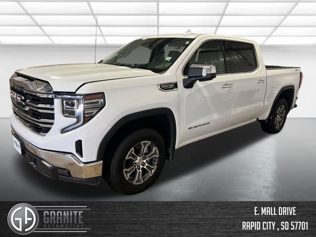 Summit White 2024 GMC Sierra 1500 Pickup Truck Four-Wheel Drive Automatic