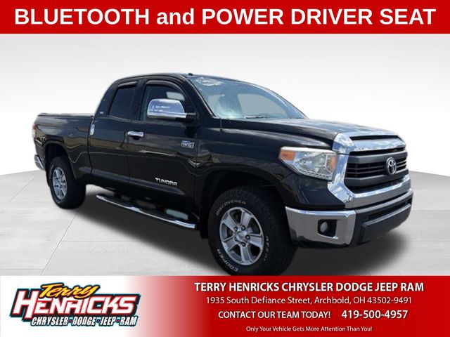 Black 2014 Toyota Tundra Pickup Truck Four-Wheel Drive 6-Speed Automatic Overdrive