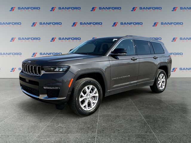 Baltic Gray Metallic Clearcoat 2022 Jeep Grand Cherokee L Limited 4WD SUV / Crossover Four-Wheel Drive 8-Speed Automatic