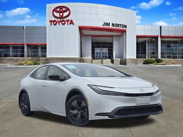 White (Wind Chill Pearl) 2025 Toyota Prius Hatchback Front-Wheel Drive Continuously Variable Transmission