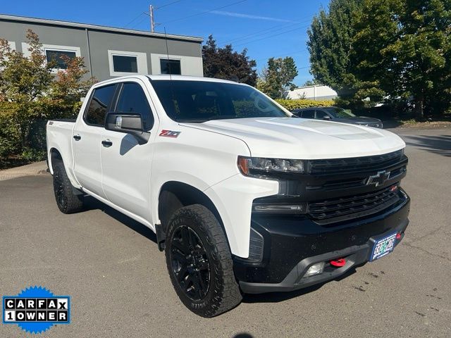 Summit White 2021 Chevrolet Silverado 1500 Pickup Truck Four-Wheel Drive Automatic
