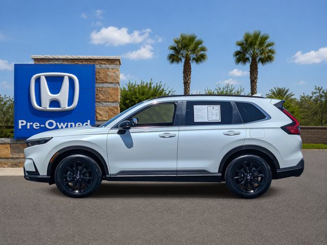 Certified Used 2024 Platinum White Pearl Honda Sport image 3