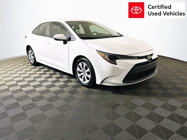 Ice 2023 Toyota Corolla LE FWD Sedan Front-Wheel Drive Continuously Variable Transmission