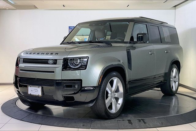 Pangea Green Metallic 2025 Land Rover Defender 130 P400 X-Dynamic SE AWD SUV / Crossover All-Wheel Drive 8-Speed Automatic