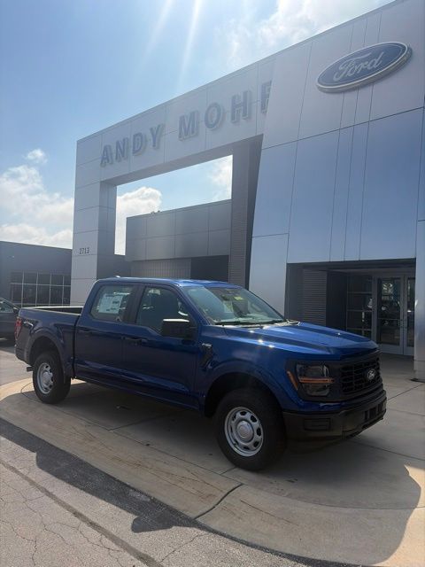 Blue Metallic 2026 Ford F-150 Pickup Truck Four-Wheel Drive Automatic