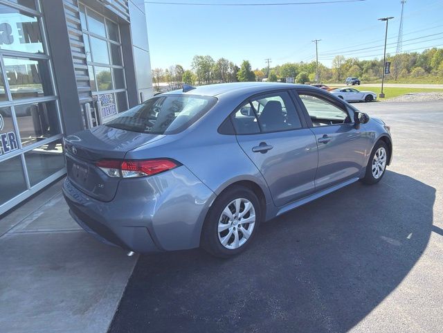 2021 Toyota Corolla LE Blue at Bob Ruth Ford