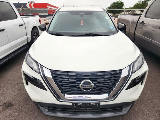 2021 Nissan Rogue S White at DeMontrond Mazda