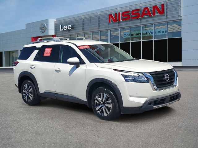 Pearl White 2024 Nissan Pathfinder SL FWD SUV / Crossover Front-Wheel Drive 9-Speed Automatic
