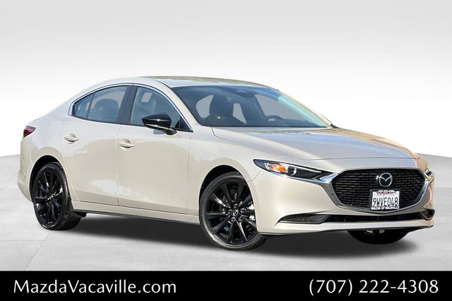Gray (Platinum Quartz Metallic) 2026 Mazda MAZDA3 Sedan Front-Wheel Drive 6-Speed Automatic