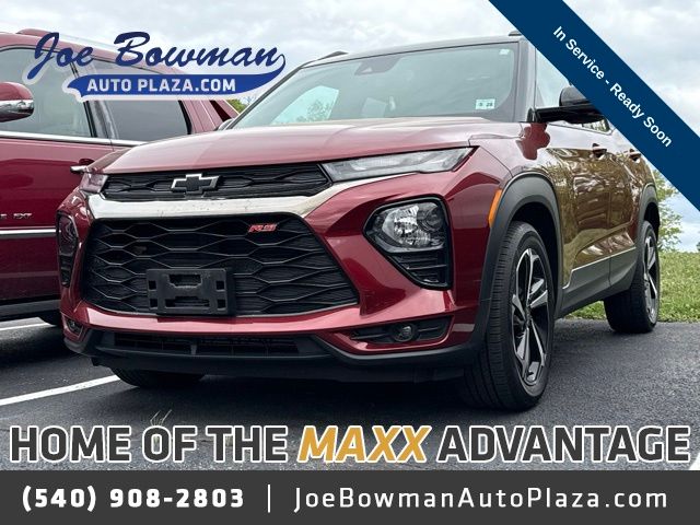 Red (Crimson Metallic) 2023 Chevrolet Trailblazer RS FWD SUV / Crossover Front-Wheel Drive Continuously Variable Transmission