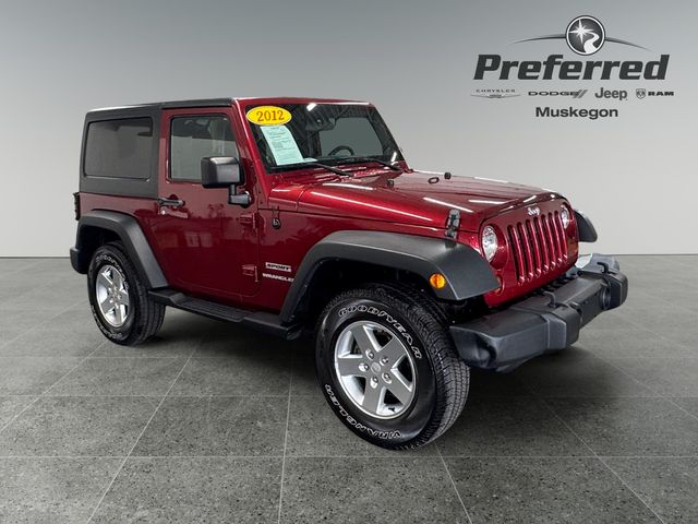 Deep Cherry Red Crystal Pearlcoat 2012 Jeep Wrangler SUV / Crossover Four-Wheel Drive 5-Speed Automatic
