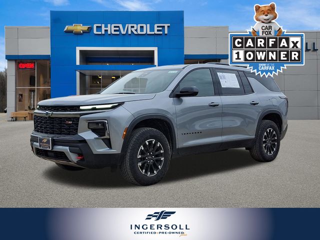 Sterling Gray Metallic 2024 Chevrolet Traverse Z71 AWD SUV / Crossover Four-Wheel Drive 8-Speed Automatic