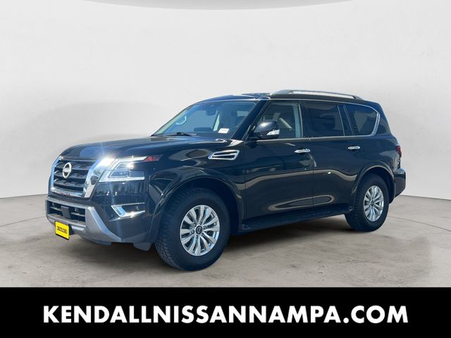 Super Black 2024 Nissan Armada SUV / Crossover Four-Wheel Drive 7-Speed Automatic