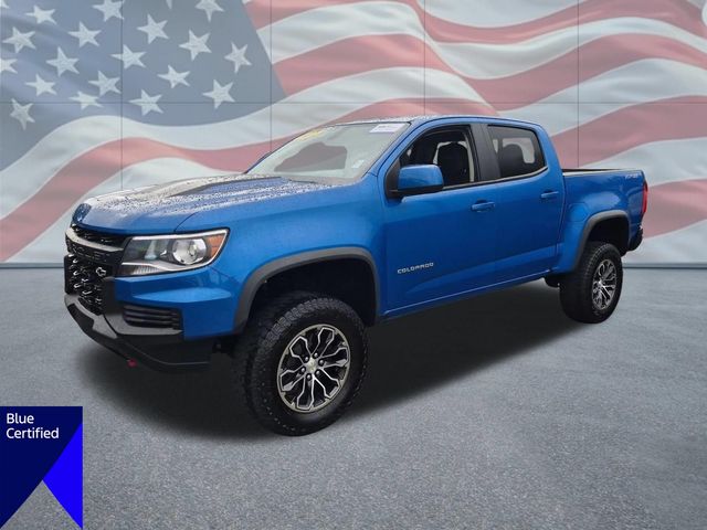 Used 2022 Blue Chevrolet ZR2 image 6