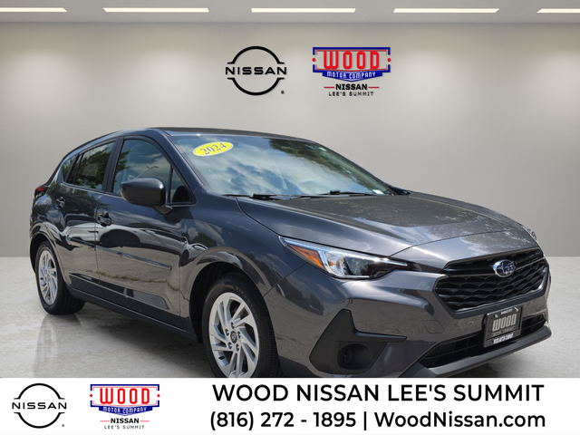 Magnetite Gray Metallic 2024 Subaru Impreza Wagon All-Wheel Drive Continuously Variable Transmission
