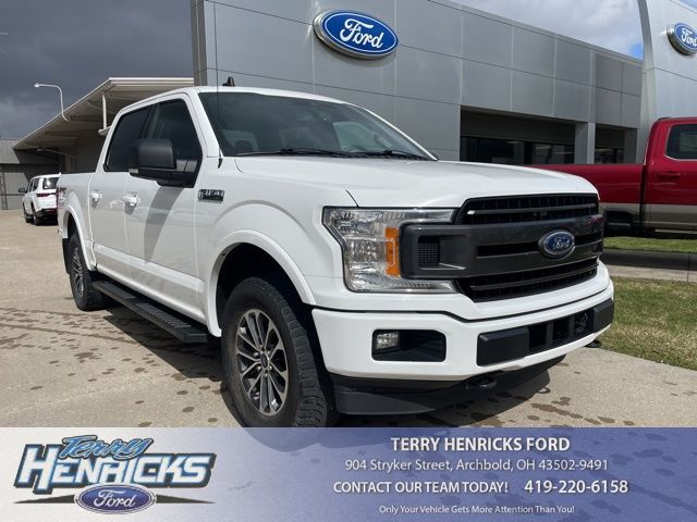 Oxford White 2020 Ford F-150 XLT SuperCrew 4WD Pickup Truck Four-Wheel Drive Automatic