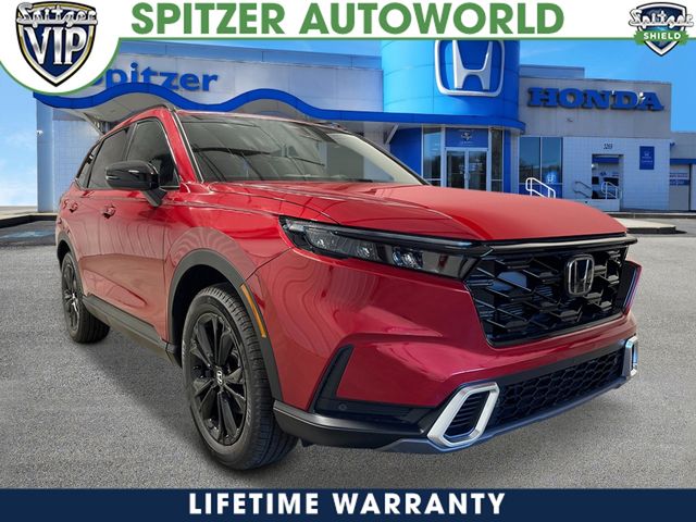 Radiant Red 2026 Honda CR-V Hybrid SUV / Crossover All-Wheel Drive Continuously Variable Transmission