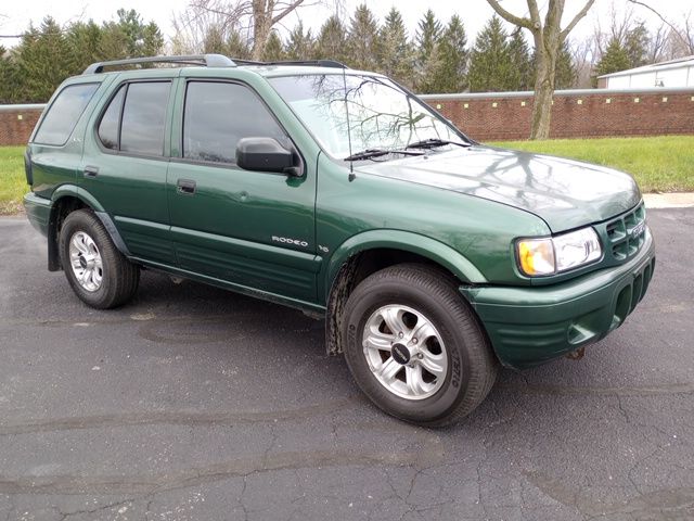 Green 2001 Isuzu Rodeo LS 4WD SUV / Crossover Four-Wheel Drive 4-Speed Automatic Overdrive