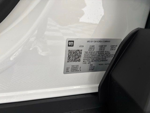 New 2026 Chevrolet Trax SUV