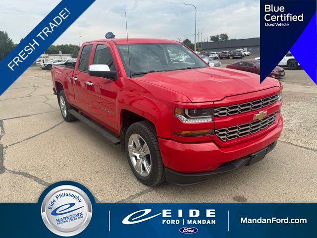 Red Hot 2016 Chevrolet Silverado 1500 Pickup Truck Four-Wheel Drive 6-Speed Automatic Overdrive