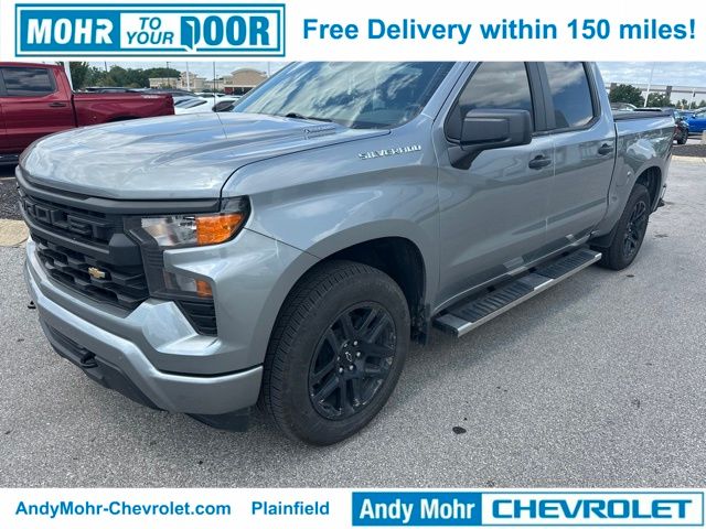 Sterling Gray Metallic 2025 Chevrolet Silverado 1500 Pickup Truck Four-Wheel Drive 8-Speed Automatic