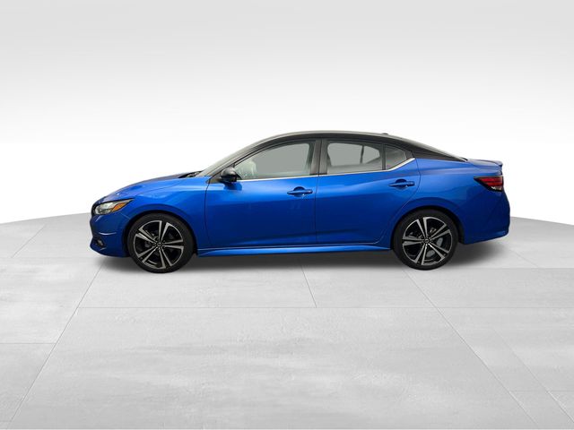 2022 Electric Blue Metallic/Super Black Nissan Sentra SR FWD Sedan