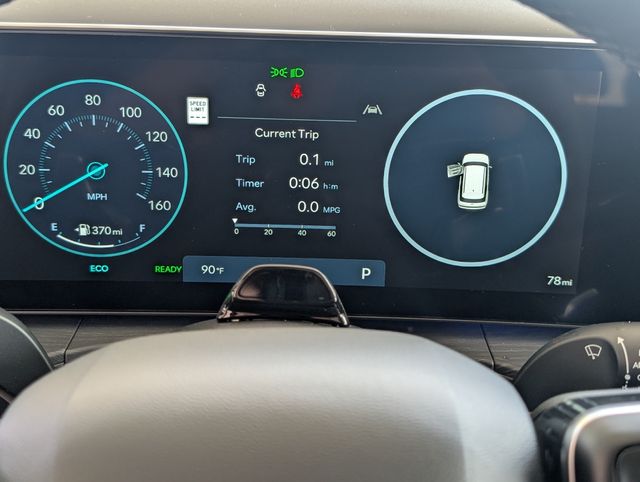 2026 Hyundai Santa Fe Hybrid Limited Red at DeMontrond Gulf Freeway