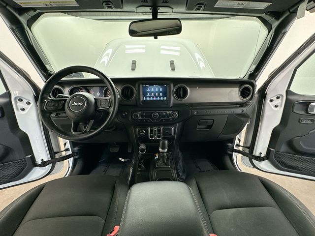 2018 Jeep Wrangler Unlimited Sport S White at Rochrich Mazda