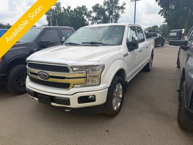 Gray 2019 Ford F-150 Pickup Truck Four-Wheel Drive Automatic