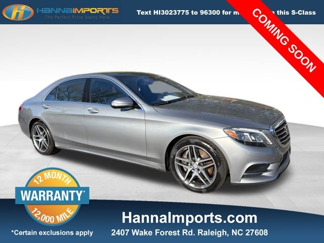 2014 Mercedes-Benz S-Class S 550