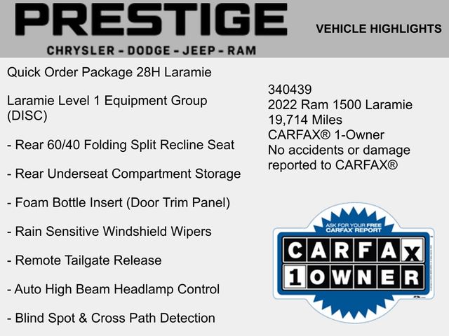 2022 Ram 1500 Laramie 2