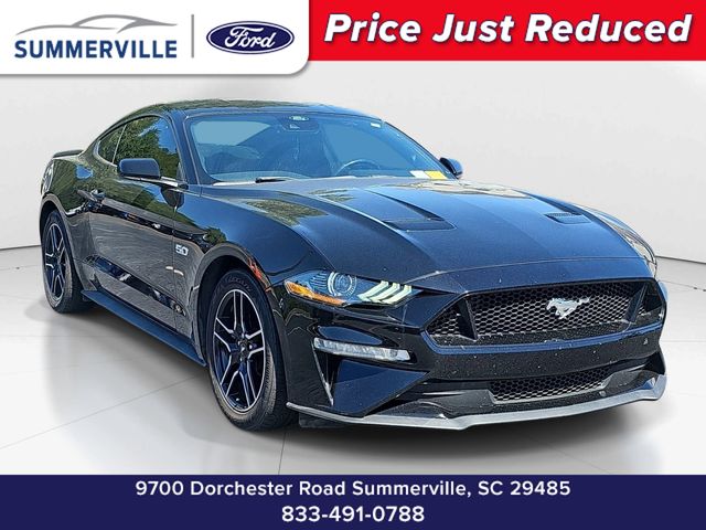 Black 2021 Ford Mustang GT Coupe RWD Coupe Rear-Wheel Drive Automatic