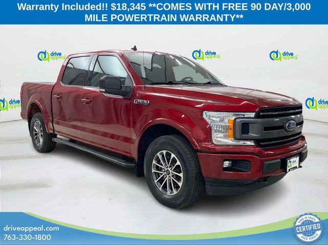 Ruby Red Metallic 2019 Ford F-150 Pickup Truck Four-Wheel Drive Automatic