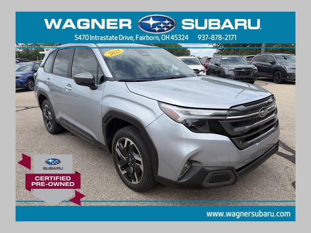 Ice Silver Metallic 2025 Subaru Forester Limited Crossover AWD SUV / Crossover All-Wheel Drive Continuously Variable Transmission
