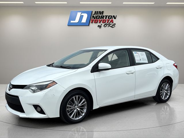 Super White 2014 Toyota Corolla LE Plus Sedan Front-Wheel Drive Continuously Variable Transmission